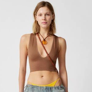 Out From Under Hailey Seamless Plunge Bra Top